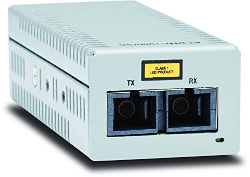 ALLIED AT-DMC1000/SC-50 Desktop Mini Media Converter, 1000TX to 1000SX SC Connec