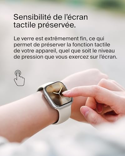 BELKIN TemperedCurve Bumper Screen Protection - Series 10 - CL 42mm