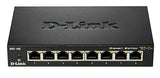 D-LINK 8-port 10/100/1000Mbps Gigabit Ethernet Switch - Metal Housing