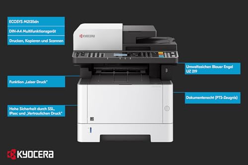 KYOCERA ECOSYS M2135dn Laser A4 1200 x 1200 DPI 35 ppm