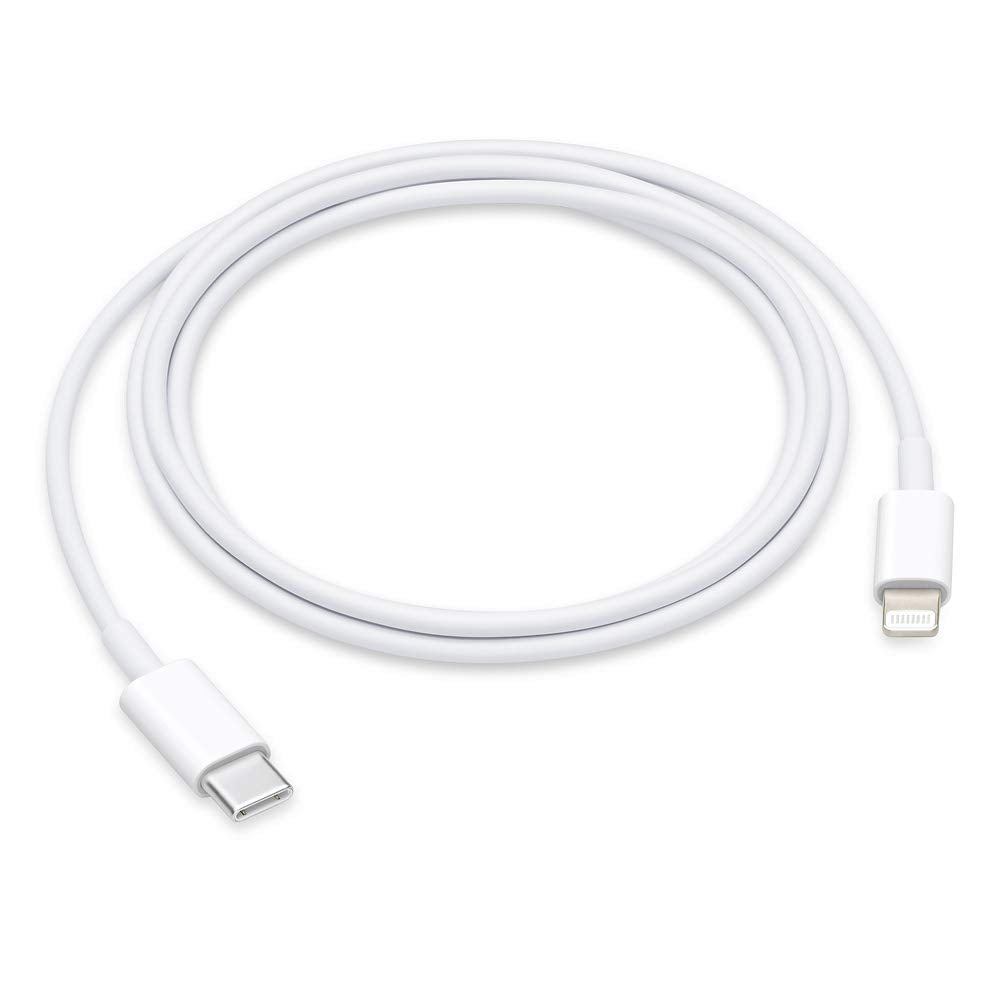 Apple MX0K2 - Câble USB Type-C à Lightning (1m, Blanc) - Original, Blister