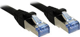 LINDY Cat.6A S/FTP LSOH Black 20m Patchcable