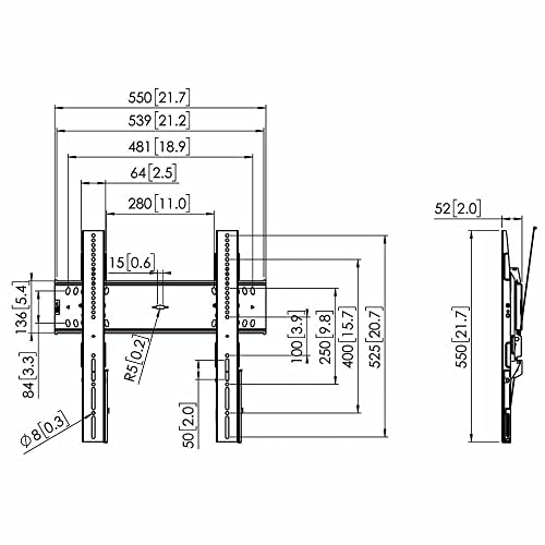 PFW 6410 DISPLAY WALL MOUNT TILT