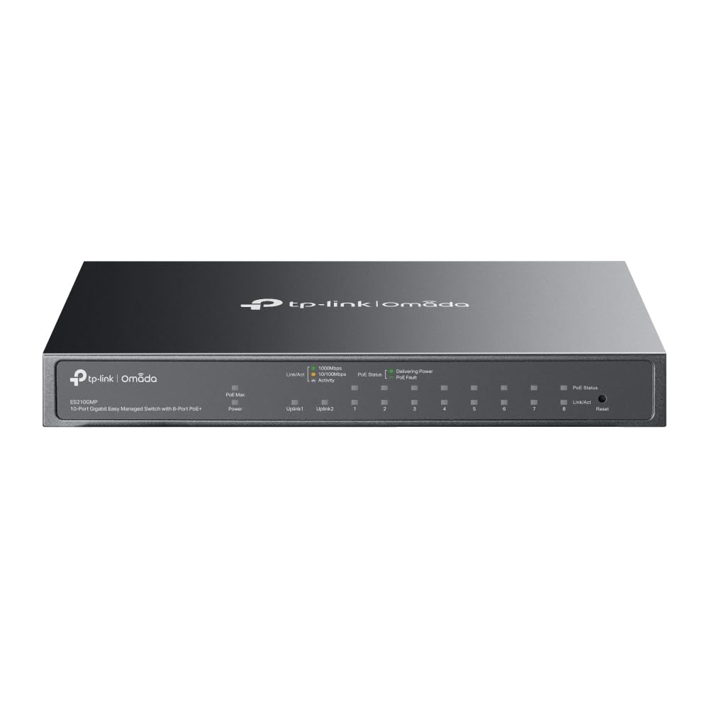 Omada 10-Port Gigabit Easy Managed Switc