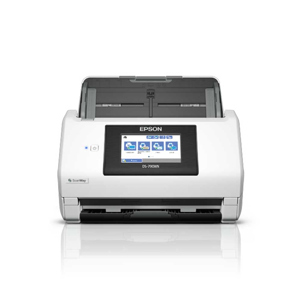 EPSON WorkForce DS-790WN Document scanner Duplex A4 600x600dpi 45ppm mono/45ppm colour ADF 100sheets 7000scans/d USB 3.0 Wi-Fi