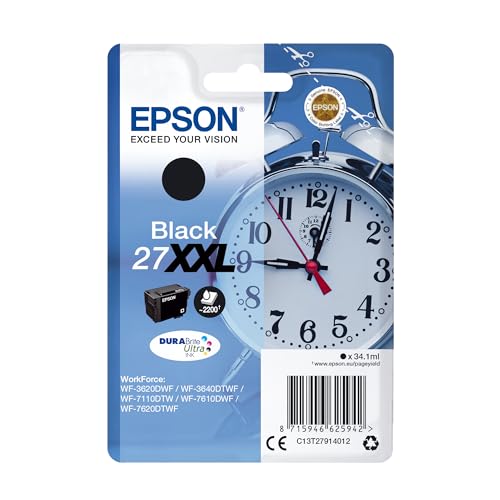 Ink/27XXL Alarm Clock 34.1ml BK