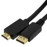 Cordon DisplayPort 1.1 vers HDMI - 2m