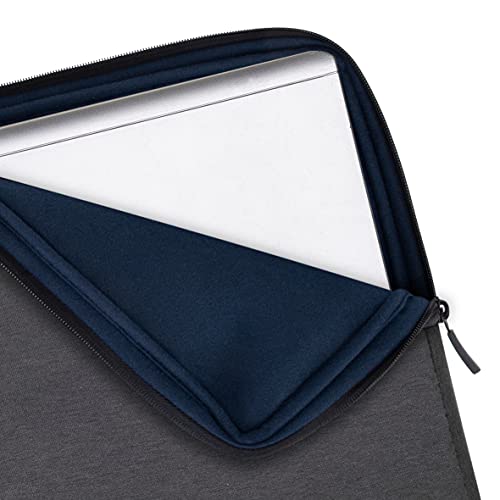 Housse protectrice 17,3" Polyester ECO gris déperlant