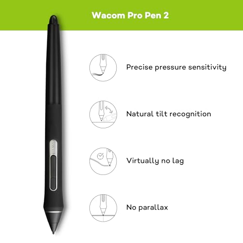 WACOM Écran interactif Cintiq Pro 24 Touch avec écran UHD + Stylet - Noir