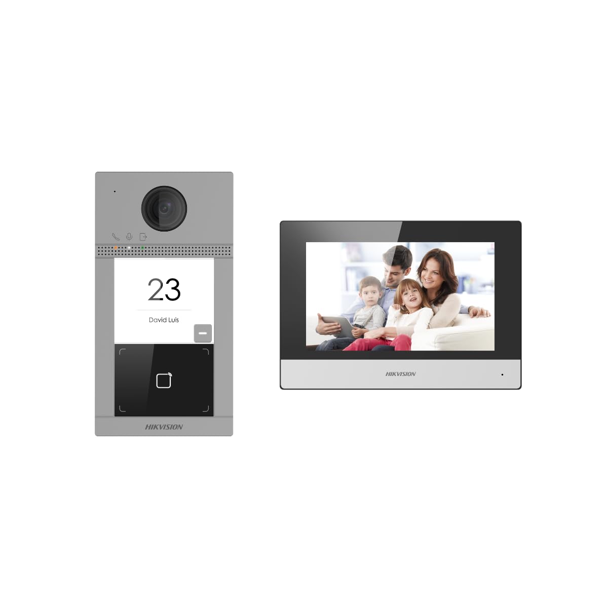 Hikvision DS-KIS604-S(C) Kit de vidéophone IP
