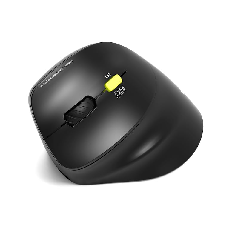 PORT DESIGNS Mouse Ergonomic Rechargeable Bluetooth Left Hand