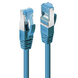 LINDY Cat.6A S/FTP PIMF LSOH Blue 0.3m Patch Cable
