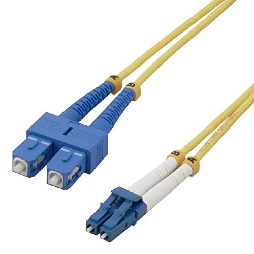 MCL SC/LC duplex singlemode 9/125 OS2 optical fiber - 10m