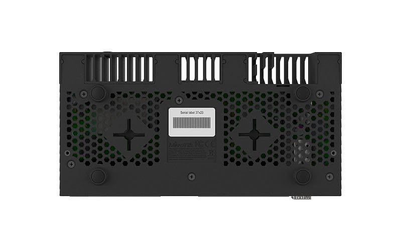 Mikrotik RB4011IGS+RM Routeur connecté Gigabit Ethernet Noir