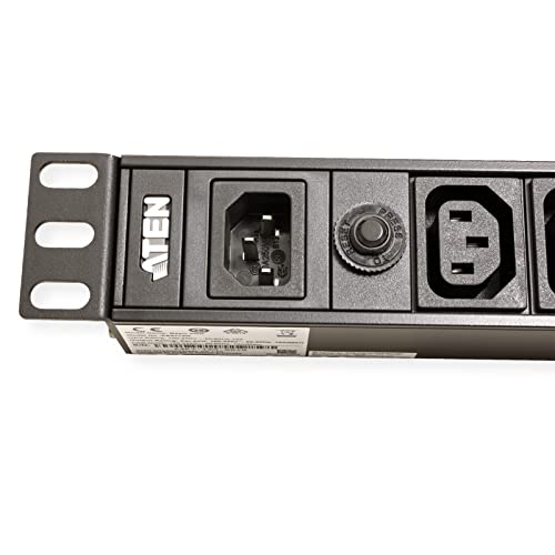 ATEN PE0112G unité de distribution d'énergie 12 sortie(s) CA 1U Noir