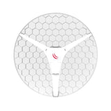 Mikrotik LHG XL 5 ac 4pack (LHG XL 5 ac with 27dBi 5GHz antenna, Dual Chain 802.11ac wireless, 716MHz CPU, 256MB RAM, 1x Gigabit LAN, POE, PSU, RouterOS L3) – a