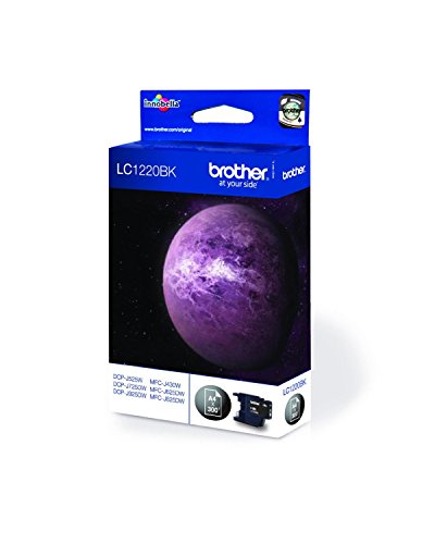 BROTHER LC-1220 cartouche d encre noir capacité standard 300 pages 1-pack blister sans alarme