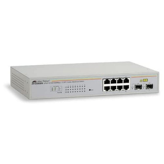 ALLIED AT-GS950/8 WebSmart switch 8 port Gigabit & 2 x SFP 100/1G
