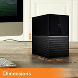 WD My Book Duo 36To Black RAID Storage Dual-Drive RAID 0/1 JB0D USB3.1 RTL
