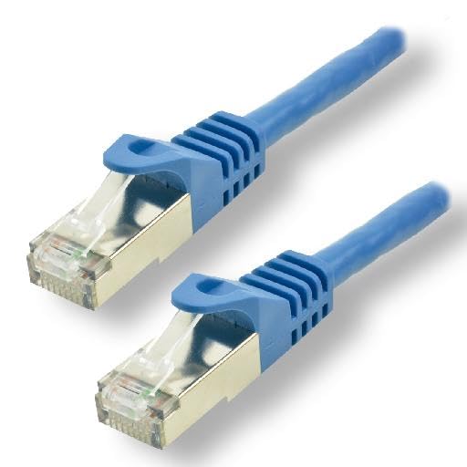 MCL CAT 7 S/FTP LSZH Patch cable - 1m Blue