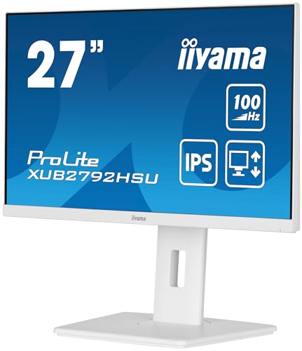 IIYAMA- Ecran bureautique 27" XUB2792HSU-W6 Blanc
