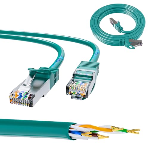 Extralink EX.7744 câble de réseau Vert Cat6 F/UTP (FTP) Rond