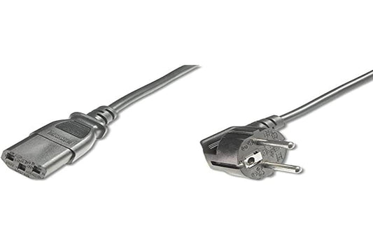 Digitus AK-440100-025-S câble électrique Noir 2,5 m CEE7/7 IEC C13
