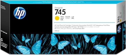 HP 745 original Ink cartridge F9K00A Chromatic Red 130 ml