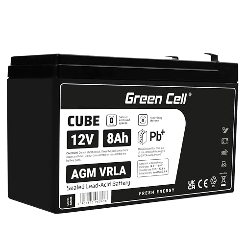 Batterie pour Système d'Alimentation Sans Interruption Green Cell AGM46 8000 mAh 12 V