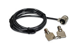 PORT KEYED SECURITY CABLE with MASTER KEY