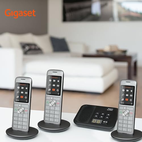 Gigaset CL660A TRIO Tél. DECT +REP. - base + 3 combinés