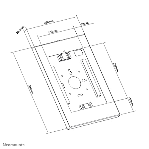 NEOMOUNTS WL15-650WH1 Support mural pour tablette 9.7-11p - verrouillable