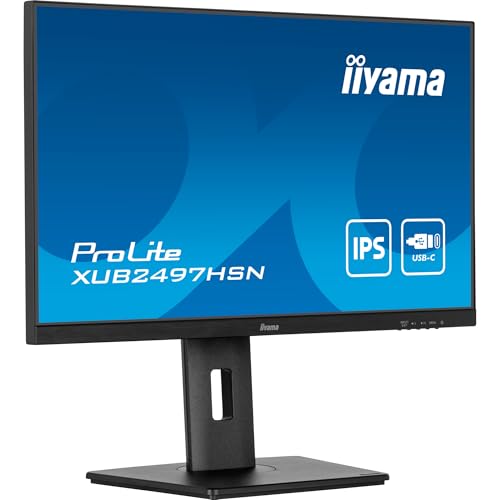 "iiyama ProLite XUB2497HSN-B2 écran plat de PC 60,5 cm (23.8"") 1920 x 1080 pixels Full HD LED Noir"