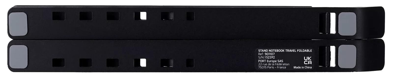 PORT DESIGNS Travel Foldable Ergonomic Notebook Stand for notebooks from 10p to 15.6p