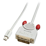 LINDY Mini DisplayPort to DVI-D Cable 1m black