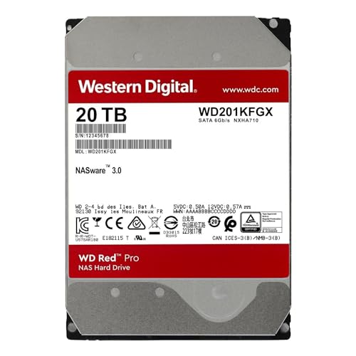 WD HDD Red Pro SATA III 3.5-inch 20TB WD
