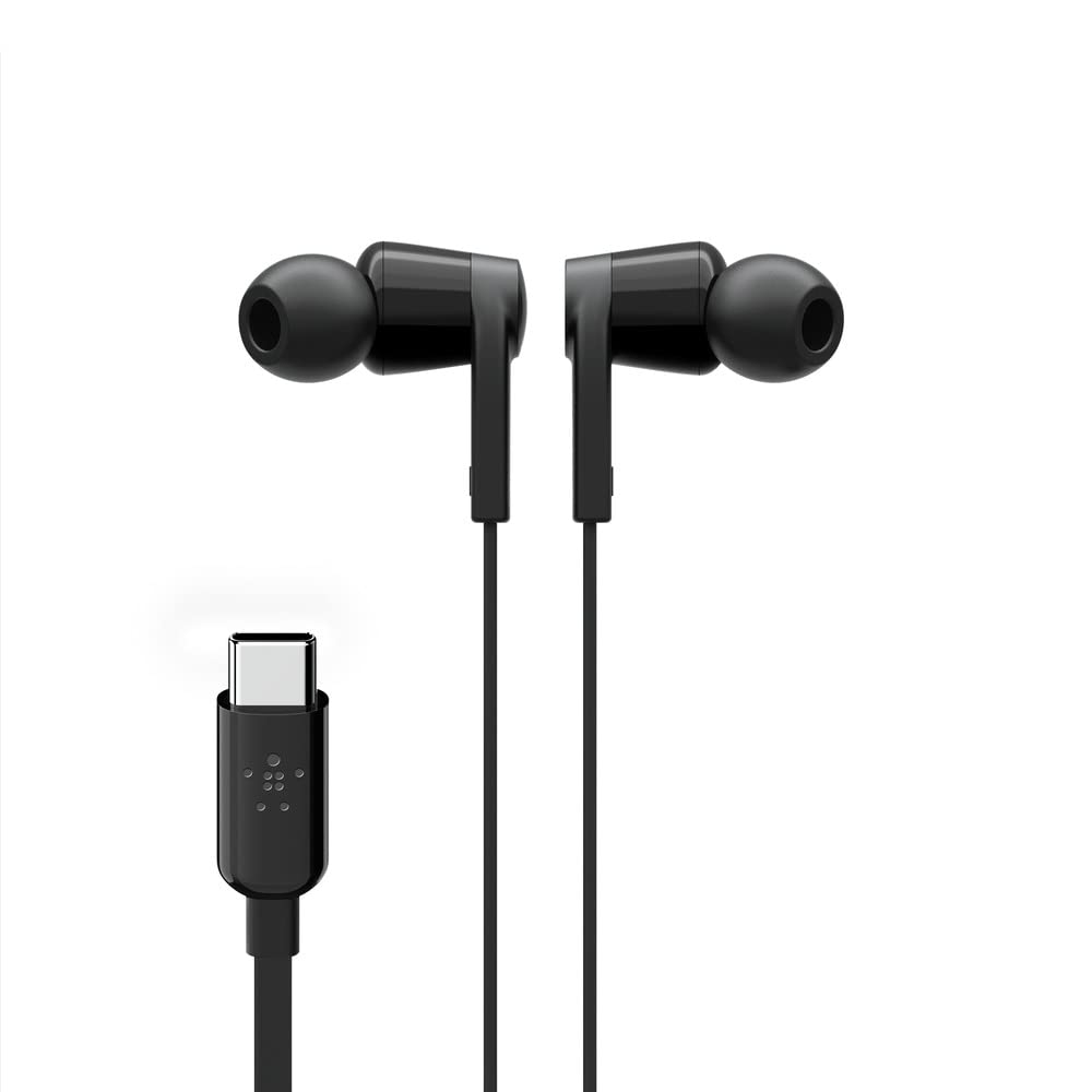 BELKIN SOUNDFORM - Headphones with USB-C Connector Black