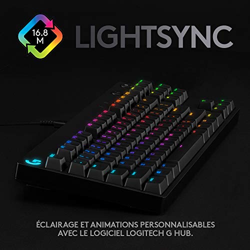 LOGITECH G PRO Mechanical Gaming Keyboard - BLACK (FRA)