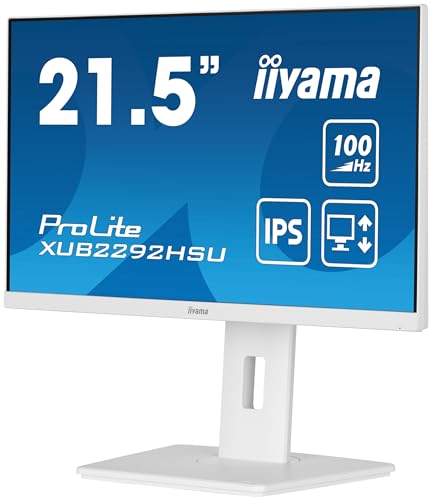 IIYAMA- Ecran bureautique 22"  XUB2292HSU-W6 Blanc