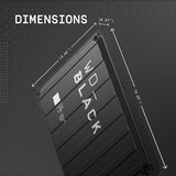 WD Black P10 Game Drive 2To Black