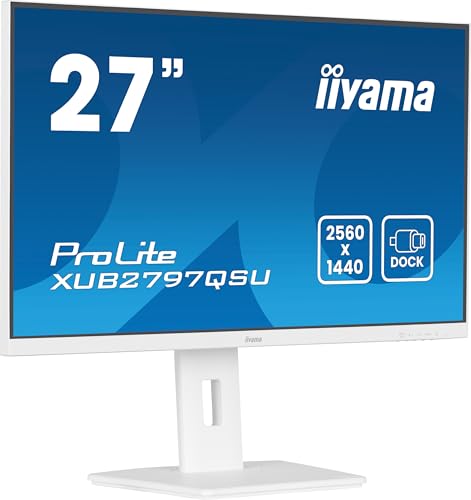 "iiyama ProLite XUB2497HSU-W2 écran plat de PC 60,5 cm (23.8"") 1920 x 1080 pixels Full HD LED Blanc"