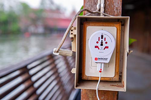 SKROSS WORLD TO EUROPE ADAPTATEUR SECTEUR AVEC CHARGEUR USB