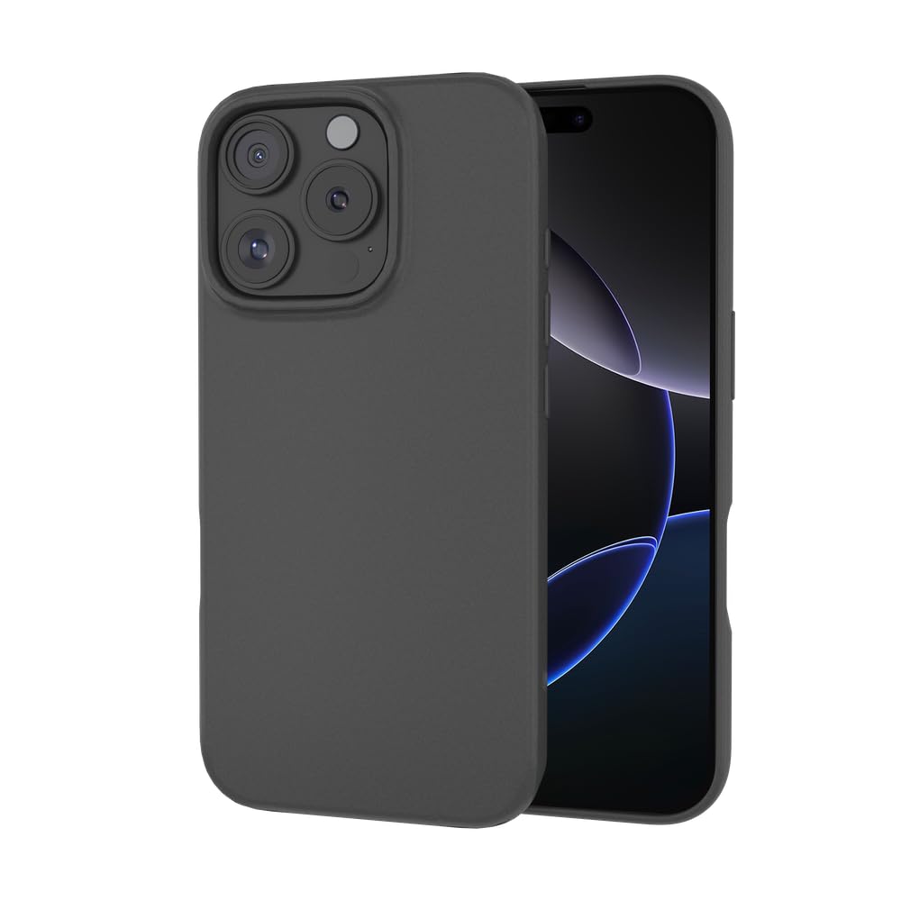 iPhone 16 Pro - Zero Soft TPU coque - 100% GRS - noir