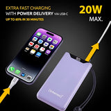 INTENSO Powerbank F10000, Power Delivery et Quick Charge, vi