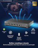 TP-LINK DS108G-M2 Omada Switch 8 Ports 2.5 MultiGigabit