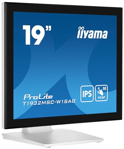 IIYAMA- Ecran tactile 19" T1932MSC-W1SAG- Blanc