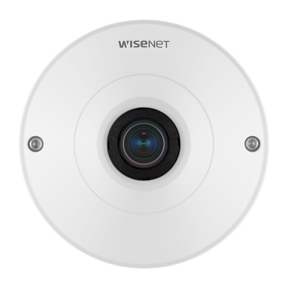 Hanwha QNF-8010 caméra de sécurité Dôme Caméra de sécurité IP Intérieure 2048 x 2048 pixels Plafond