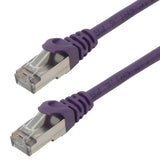 MCL FCC6BM-1M/VI - Câble réseau RJ45 cuivre CAT 6 F/UTP - 1m Violet