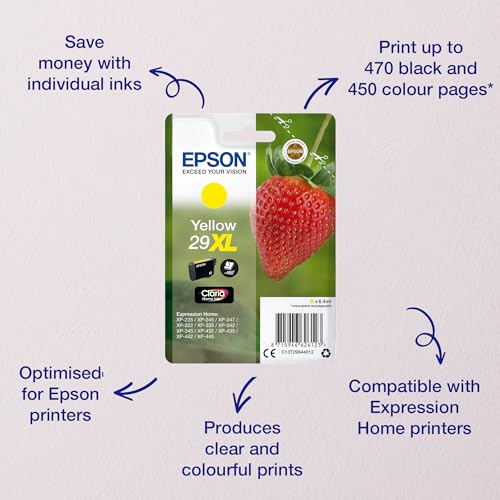 Cartouche EPSON C13T29944012 XL - Yellow