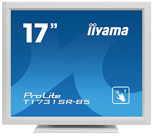 "iiyama ProLite T1731SR-B5 moniteur a écran tactile 43,2 cm (17"") 1280 x 1024 pixels une seule pression Noir"